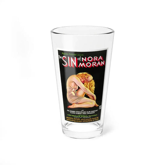 THE SIN OF NORA MORAN 1933 Movie Poster - Pint Glass 16oz 16oz - Go Mug Yourself