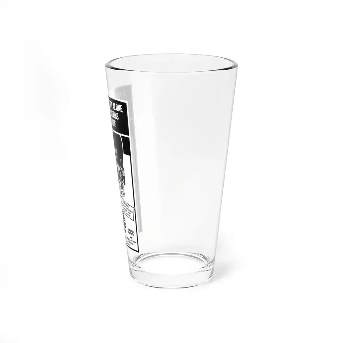 THE SINFUL DWARF 1973 Movie Poster - Pint Glass 16oz - Go Mug Yourself