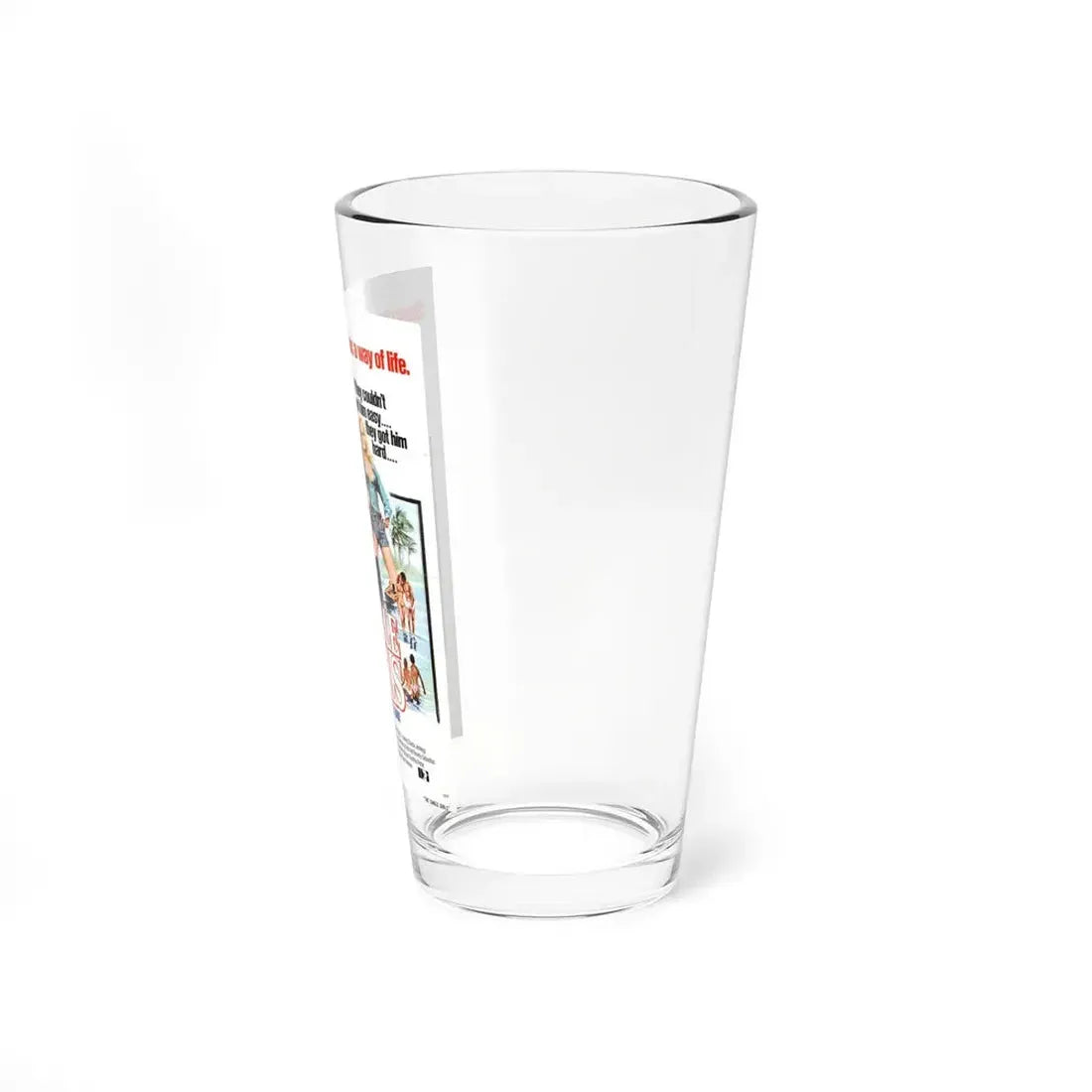 THE SINGLE GIRLS 1973 Movie Poster - Pint Glass 16oz - Go Mug Yourself