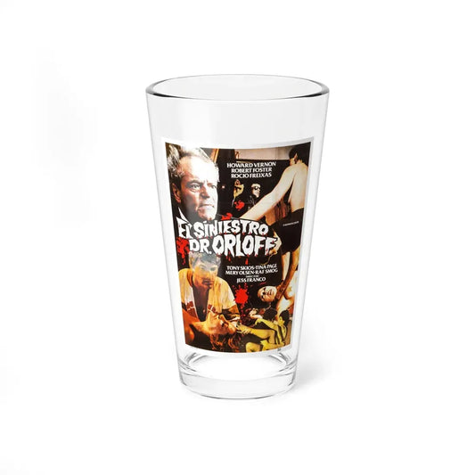 THE SINISTER DR. ORLOFF 1984 Movie Poster - Pint Glass 16oz 16oz - Go Mug Yourself