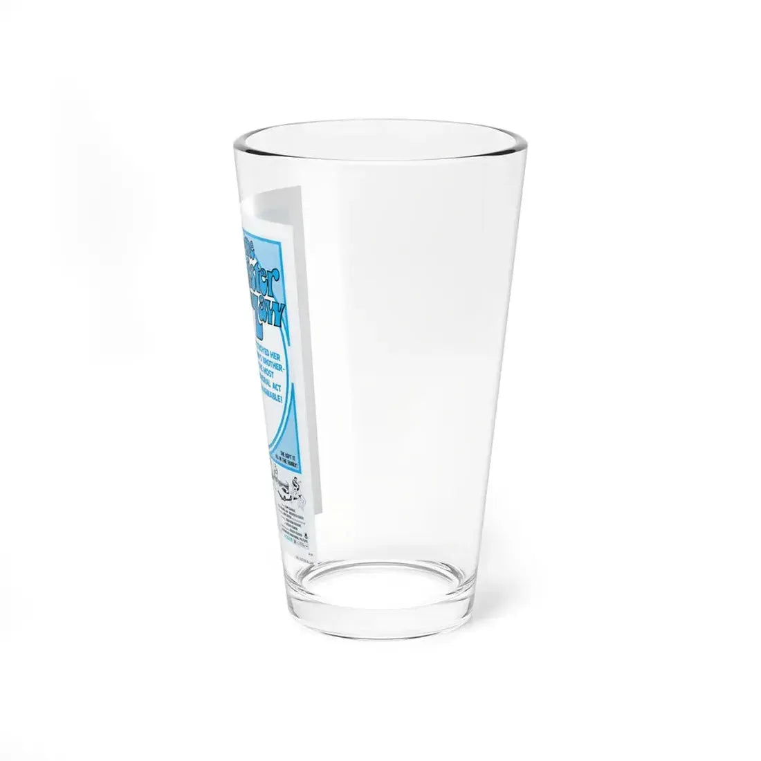 THE SISTER IN LAW 1974 Movie Poster - Pint Glass 16oz - Go Mug Yourself