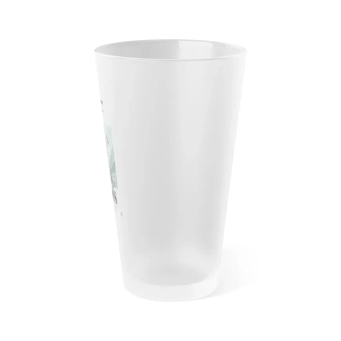 THE SLAMS 1973 Movie Poster - Frosted Pint Glass 16oz - Go Mug Yourself