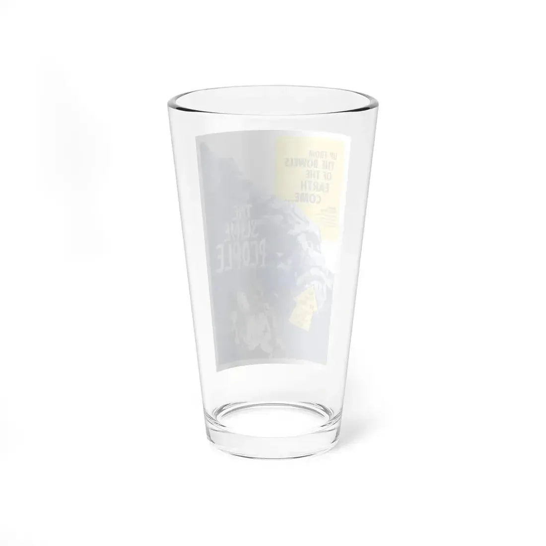 THE SLIME PEOPLE 1963 Movie Poster - Pint Glass 16oz - Go Mug Yourself