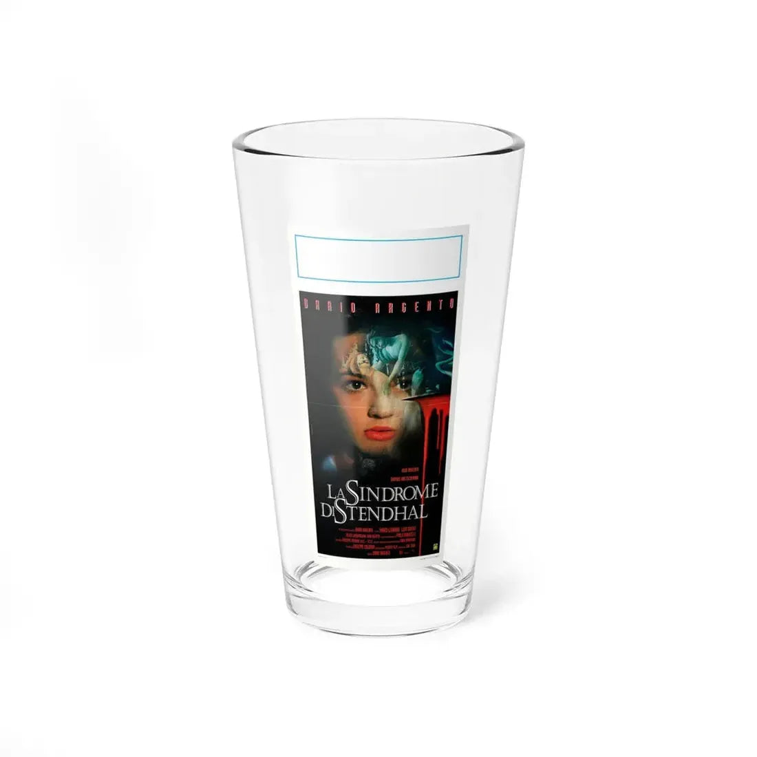 THE STENDHAL SYNDROME 1996 Movie Poster - Pint Glass 16oz 16oz - Go Mug Yourself