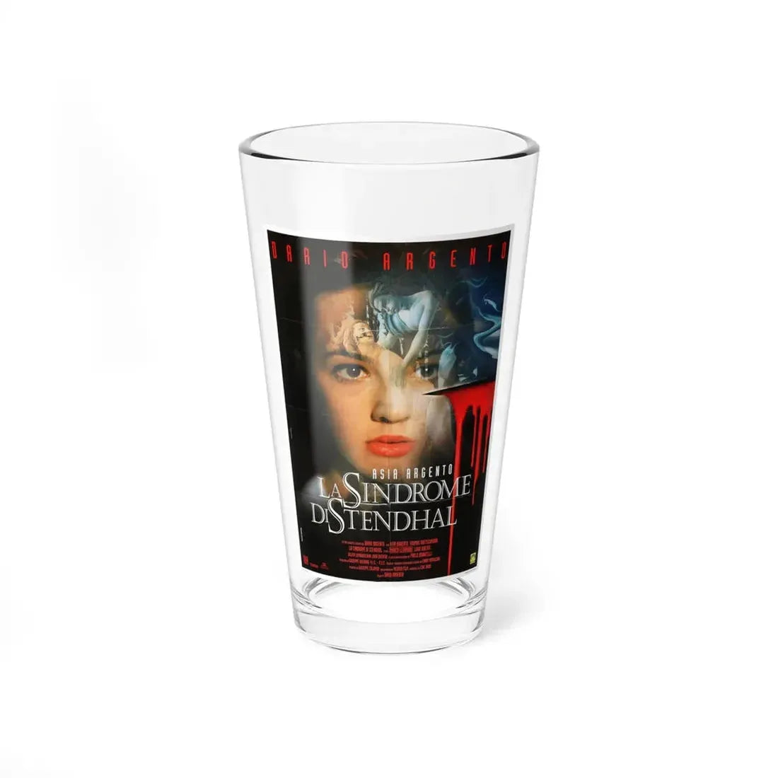THE STENDHAL SYNDROME (2) 1996 Movie Poster - Pint Glass 16oz 16oz - Go Mug Yourself
