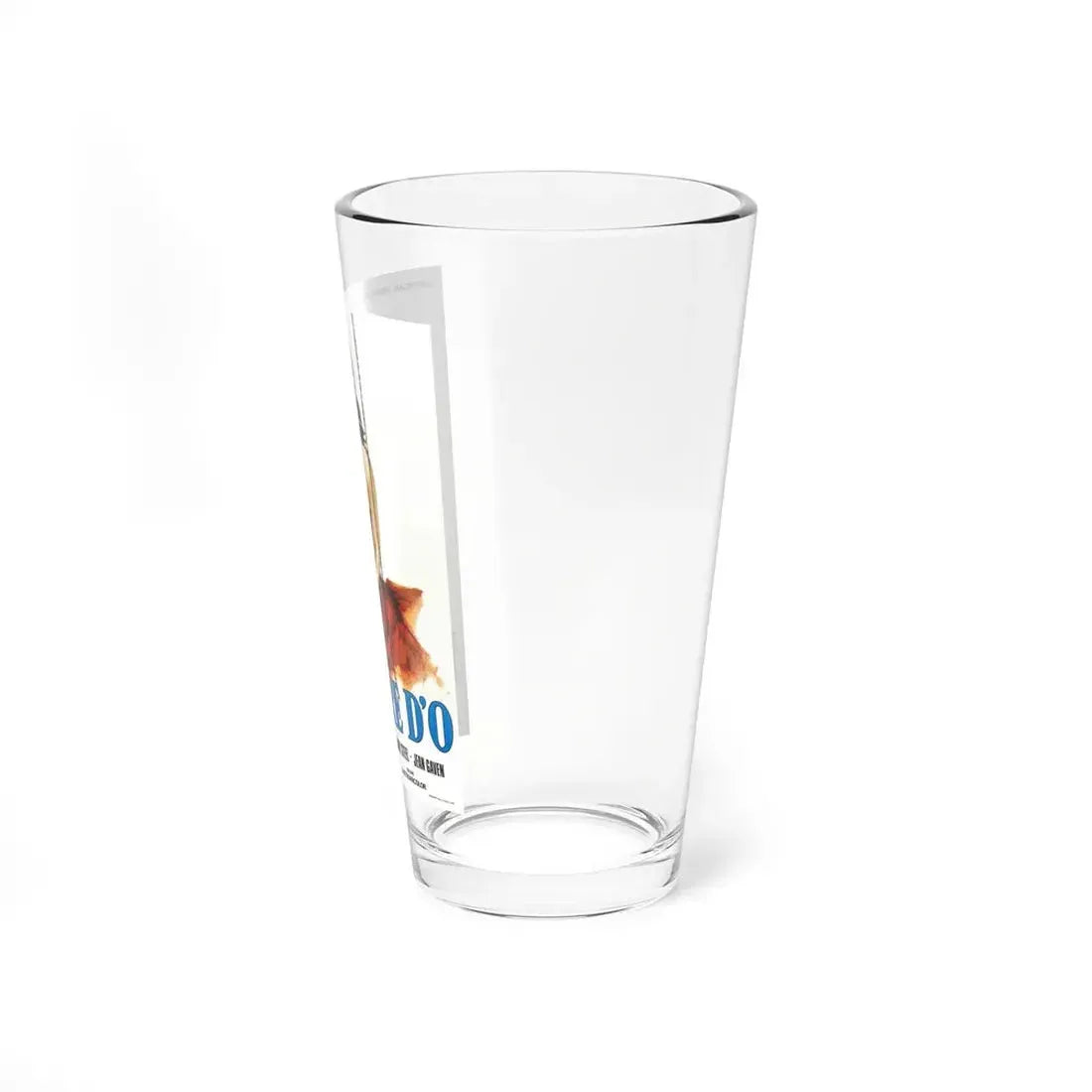 THE STORY OF O (FRENCH) 1975 Movie Poster - Pint Glass 16oz - Go Mug Yourself