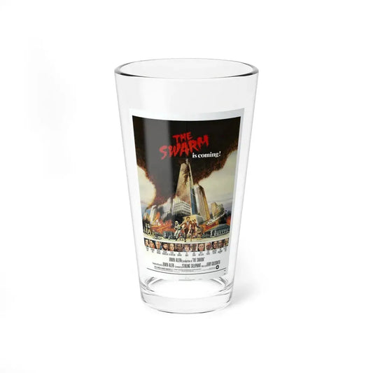 THE SWARM 1978 Movie Poster - Pint Glass 16oz 16oz - Go Mug Yourself
