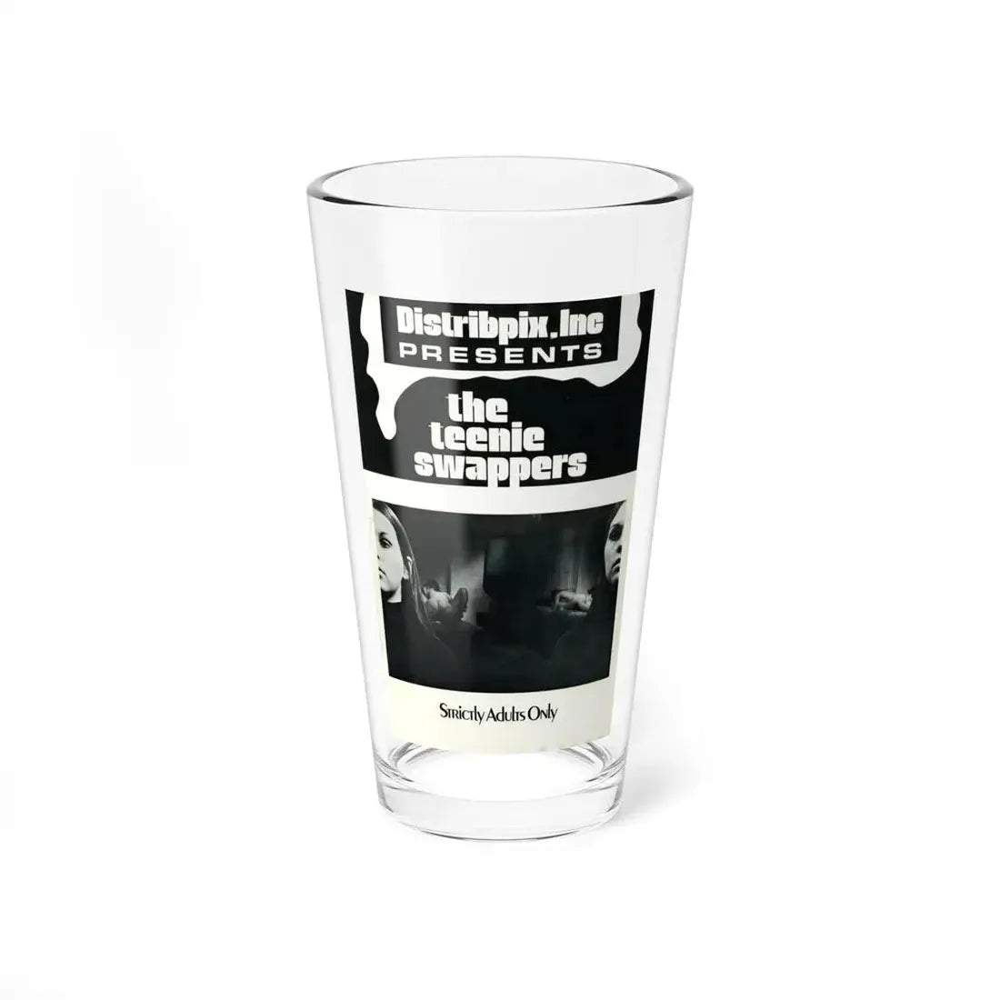 THE TEENIE SWAPPERS 1969 Movie Poster - Pint Glass 16oz 16oz - Go Mug Yourself