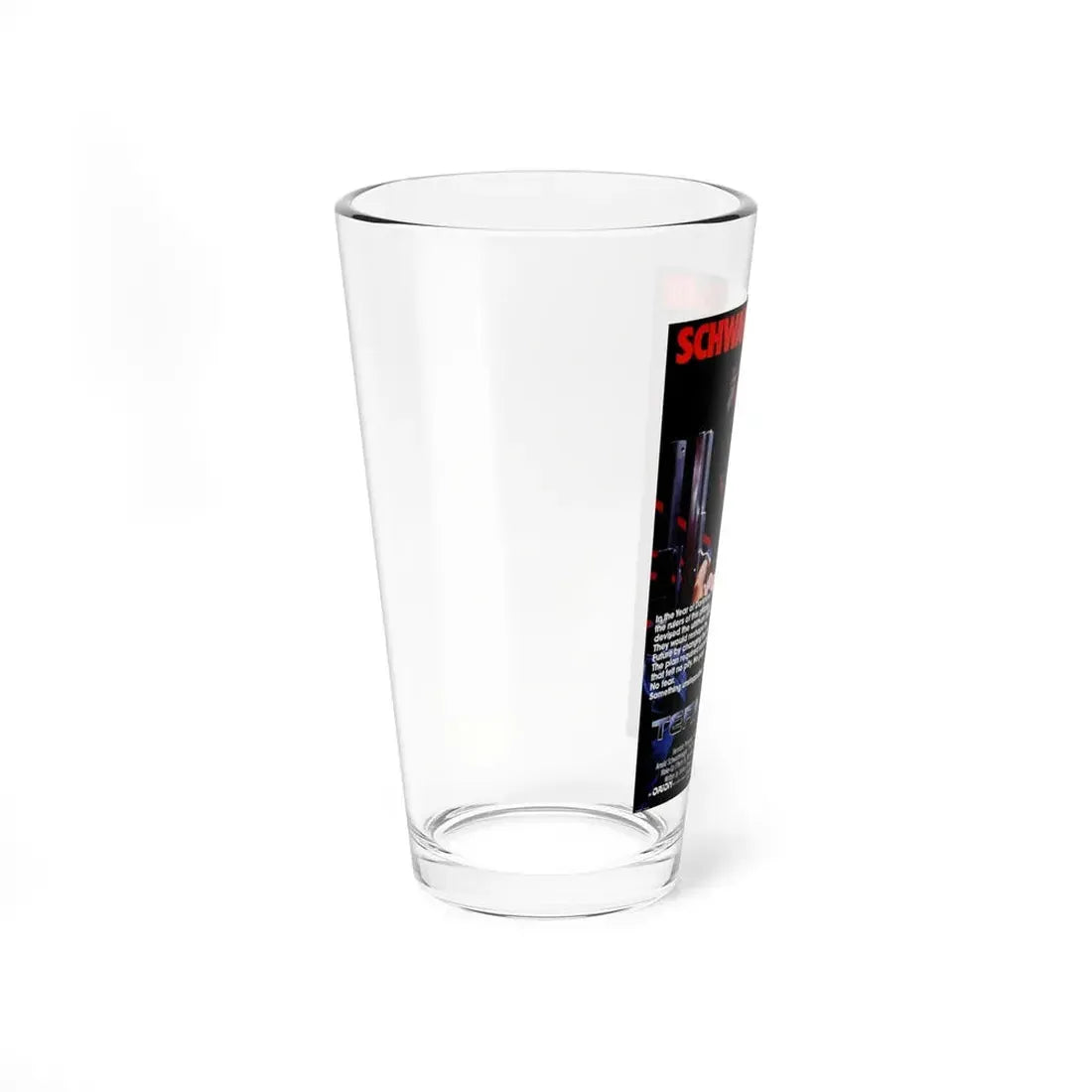 THE TERMINATOR 1984 Movie Poster - Pint Glass 16oz - Go Mug Yourself