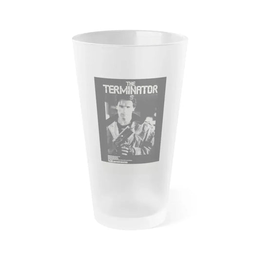 THE TERMINATOR (3) 1984 Movie Poster - Frosted Pint Glass 16oz 16oz Frosted - Go Mug Yourself
