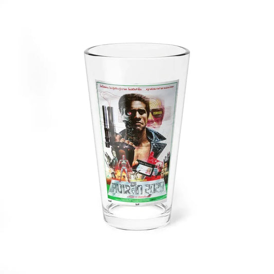THE TERMINATOR (THAI) 1984 Movie Poster - Pint Glass 16oz 16oz - Go Mug Yourself