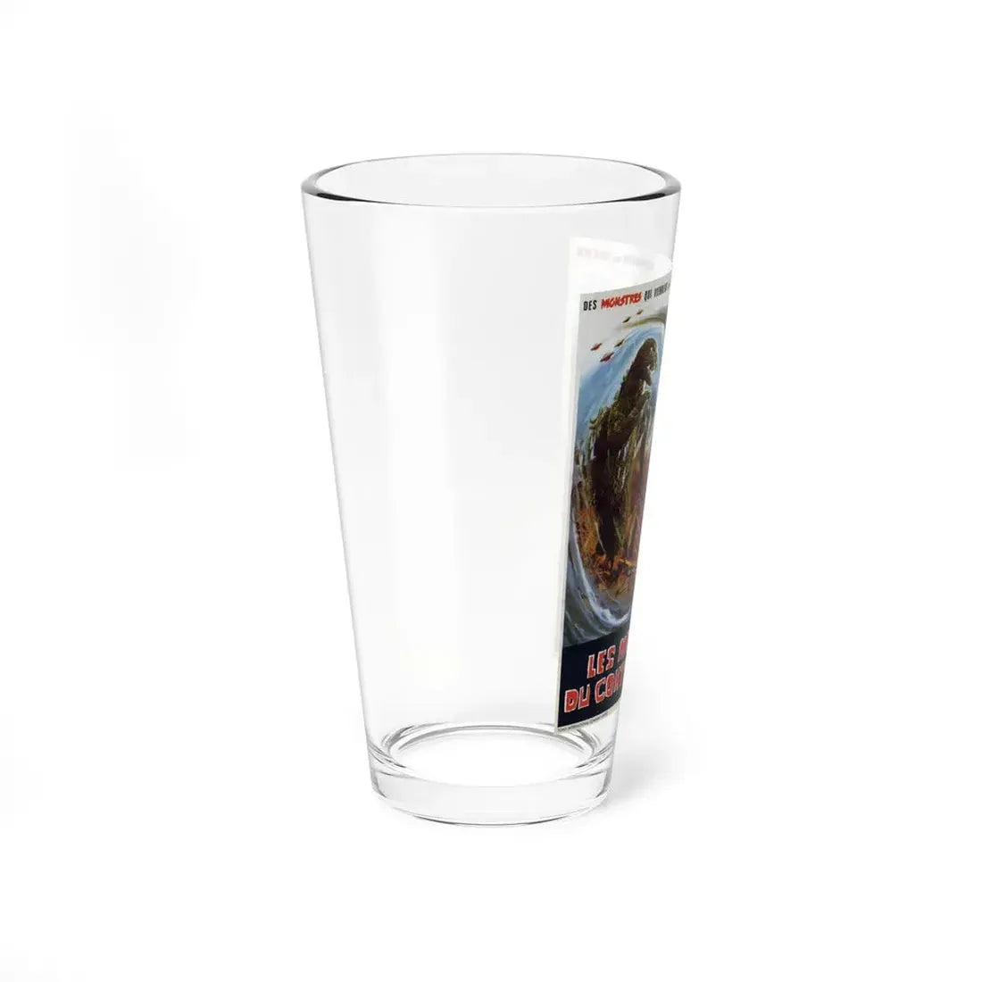 THE TERROR OF MECHAGODZILLA 1975 Movie Poster - Pint Glass 16oz - Go Mug Yourself
