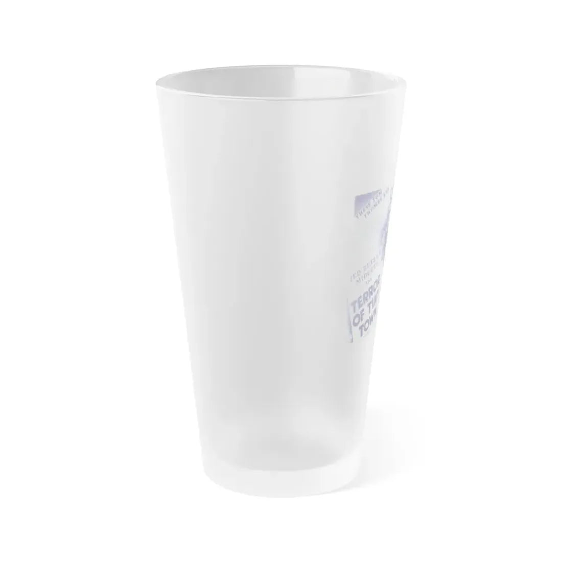 THE TERROR OF TINYTOWN 1938 Movie Poster - Frosted Pint Glass 16oz - Go Mug Yourself