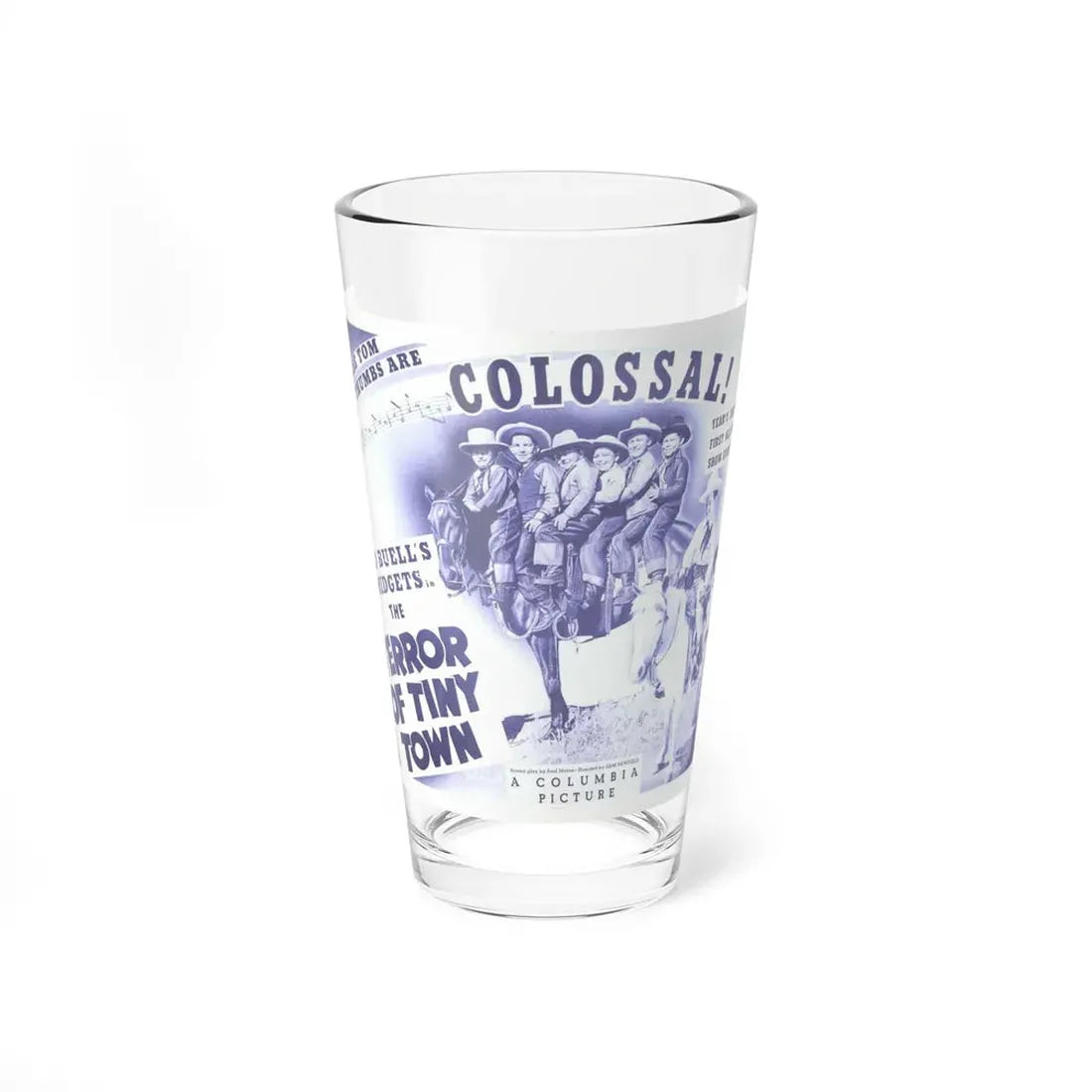 THE TERROR OF TINYTOWN 1938 Movie Poster - Pint Glass 16oz 16oz - Go Mug Yourself
