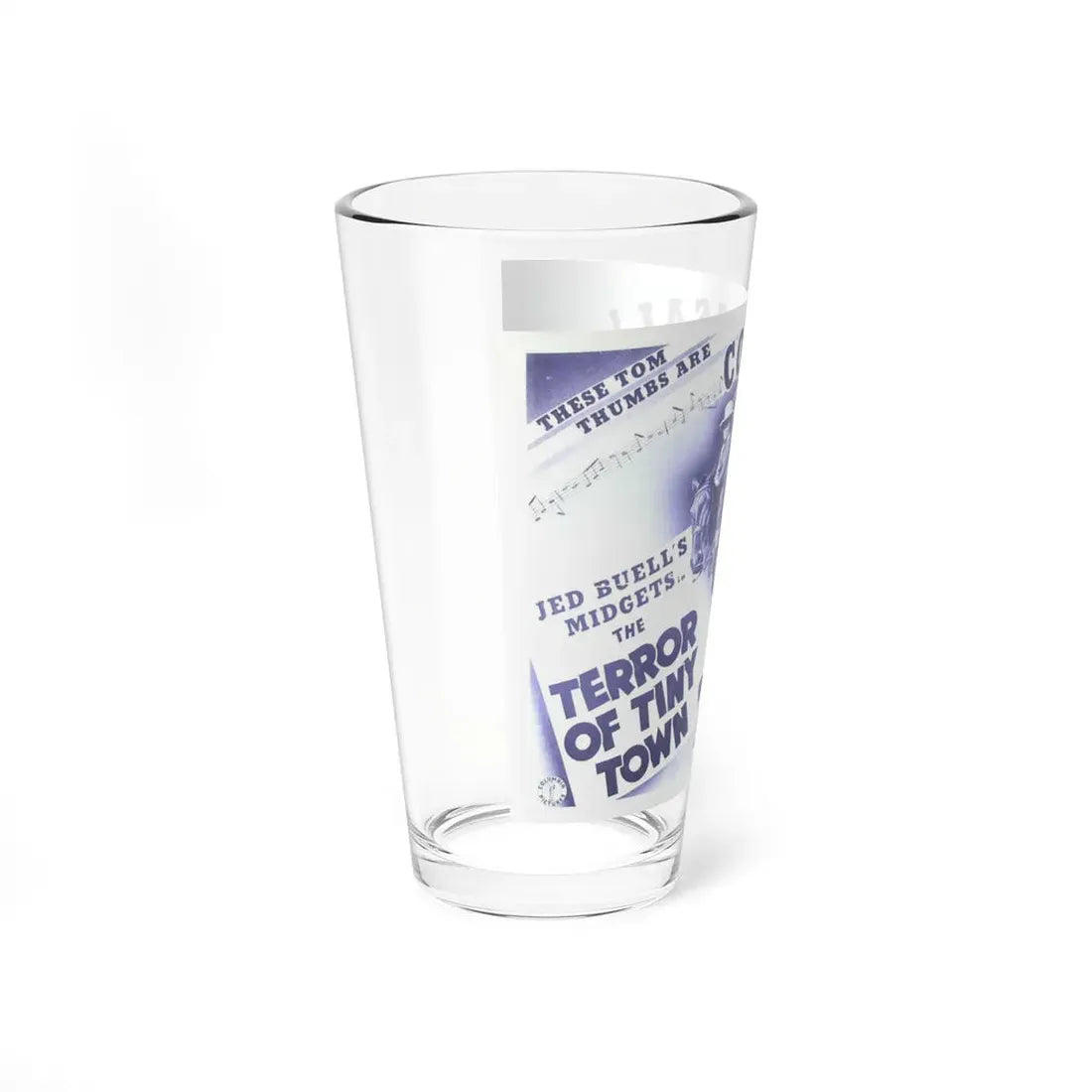 THE TERROR OF TINYTOWN 1938 Movie Poster - Pint Glass 16oz - Go Mug Yourself