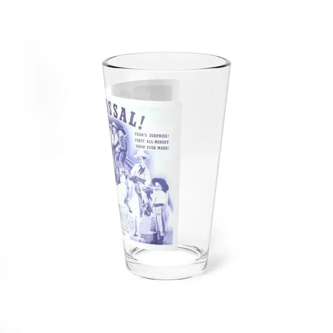 THE TERROR OF TINYTOWN 1938 Movie Poster - Pint Glass 16oz - Go Mug Yourself