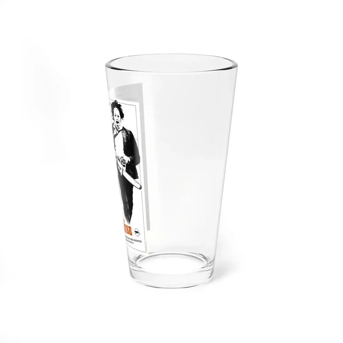 THE TEXAS CHAIN SAW MASSACRE (FRENCH) 1974 Movie Poster - Pint Glass 16oz - Go Mug Yourself