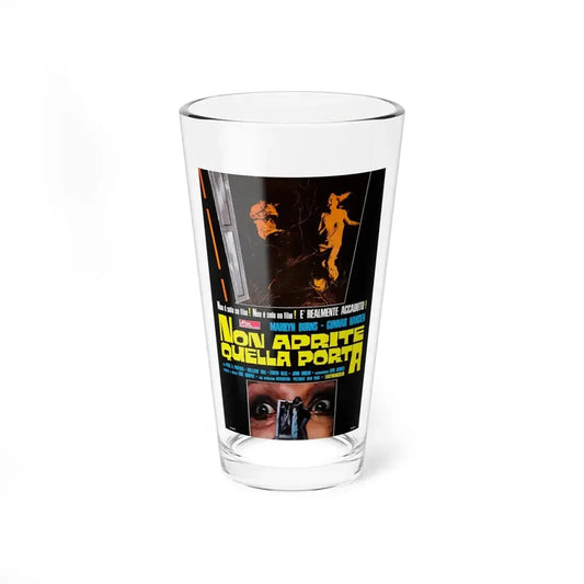 THE TEXAS CHAIN SAW MASSACRE (ITALIAN) 2 1974 Movie Poster - Pint Glass 16oz 16oz - Go Mug Yourself