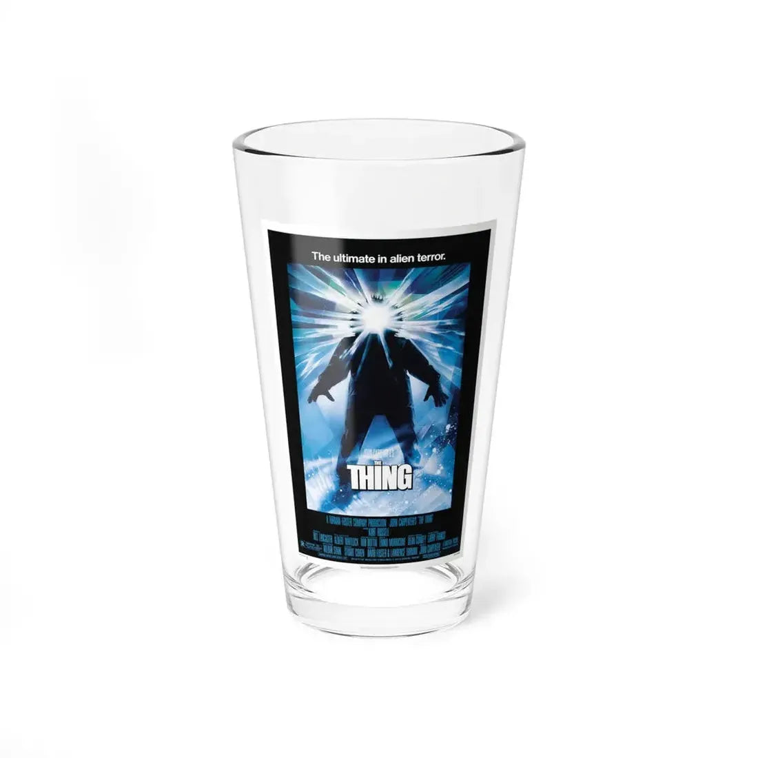 THE THING 1982 Movie Poster - Pint Glass 16oz 16oz - Go Mug Yourself