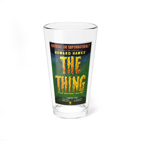 THE THING (FROM ANOTHER WORLD) 2 1951 Movie Poster - Pint Glass 16oz 16oz - Go Mug Yourself