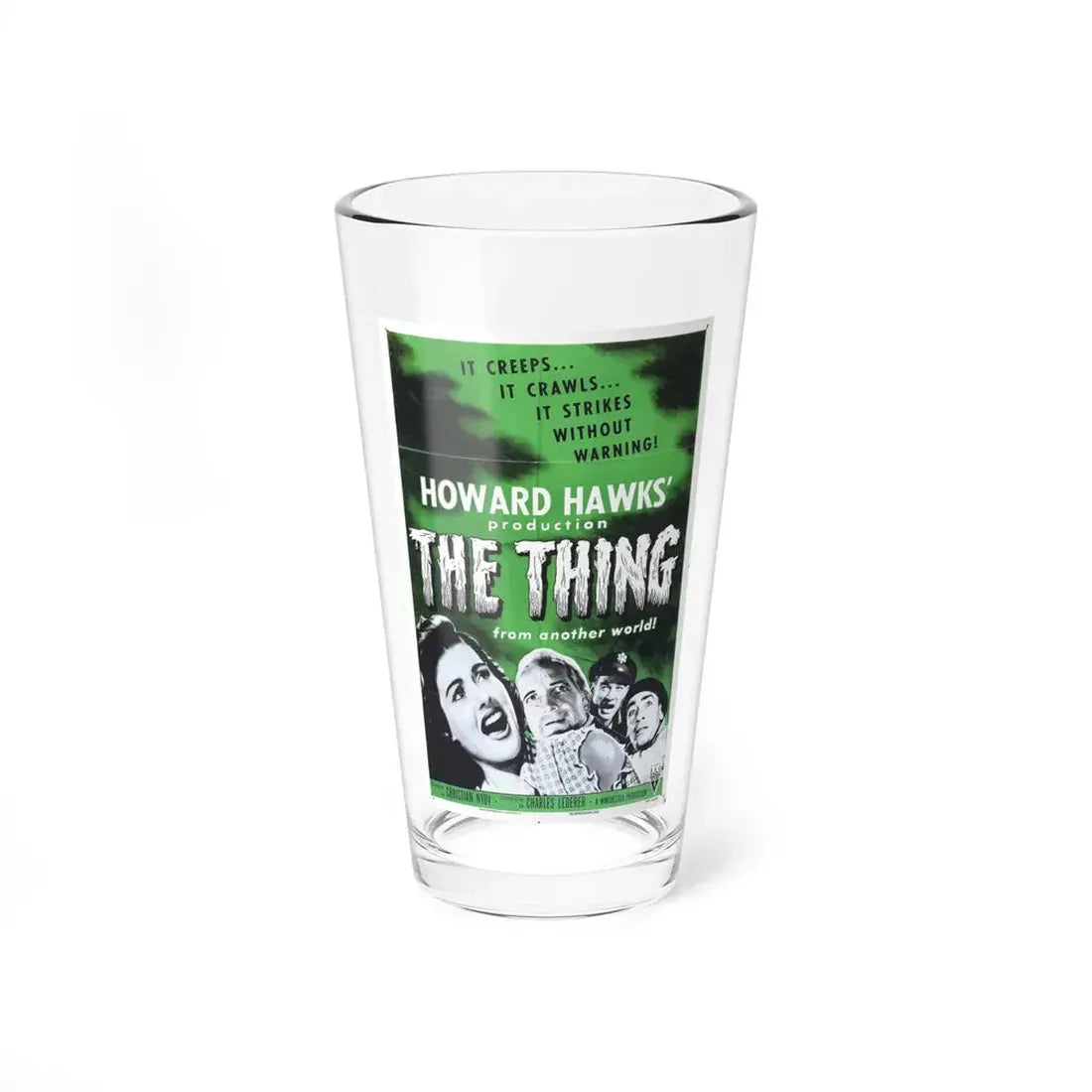 THE THING (FROM ANOTHER WORLD) 3 1951 Movie Poster - Pint Glass 16oz 16oz - Go Mug Yourself