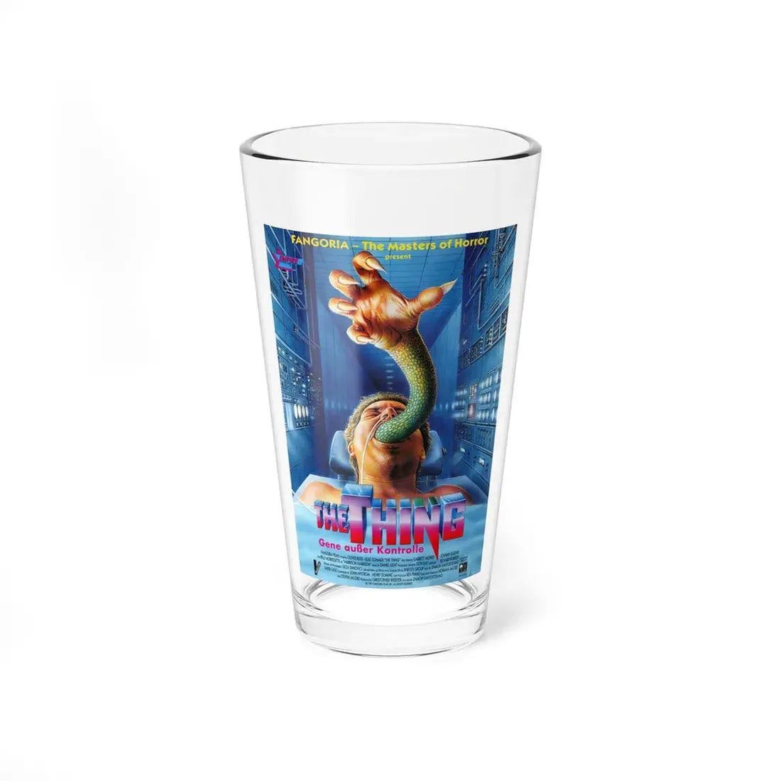 THE THING (SEVERED TIES) 1992 Movie Poster - Pint Glass 16oz 16oz - Go Mug Yourself