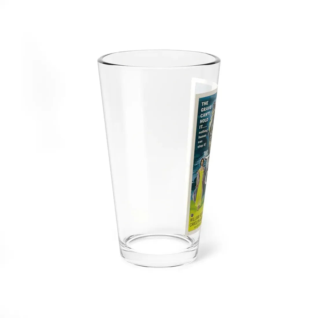 THE THING THAT COULDN'T DIE 1958 Movie Poster - Pint Glass 16oz - Go Mug Yourself