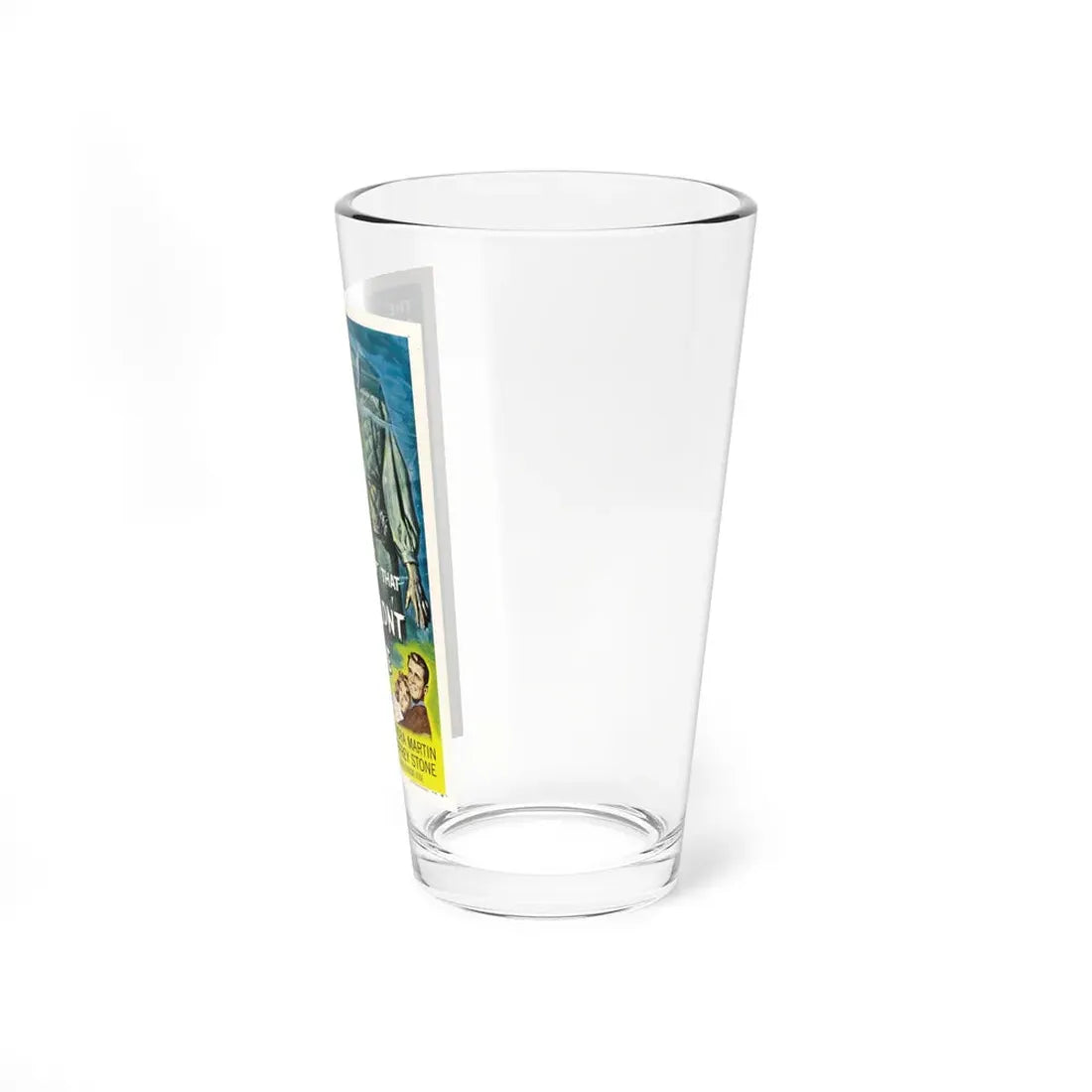 THE THING THAT COULDN'T DIE 1958 Movie Poster - Pint Glass 16oz - Go Mug Yourself