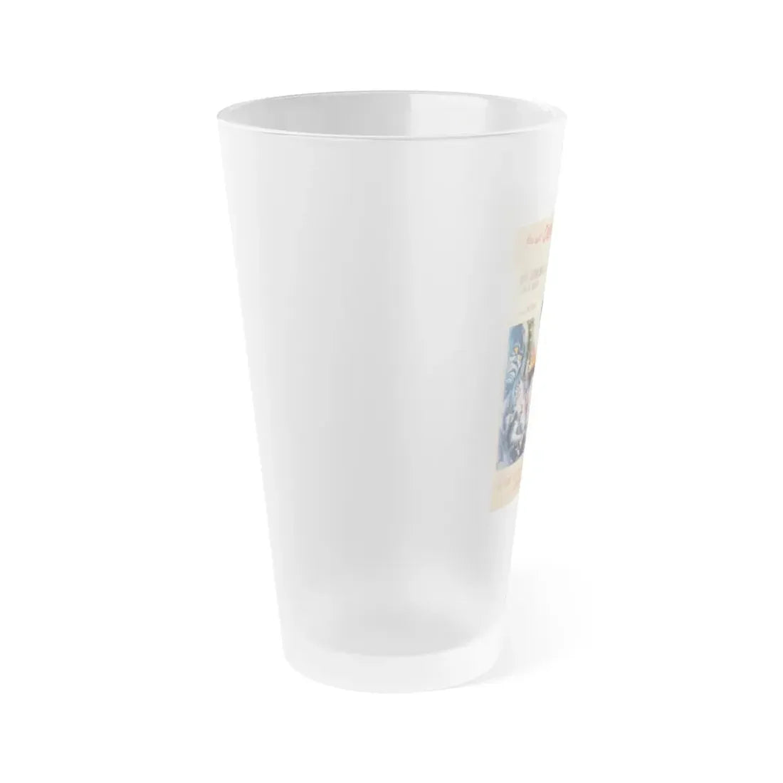 THE TIME MACHINE (2) 1960 Movie Poster - Frosted Pint Glass 16oz - Go Mug Yourself