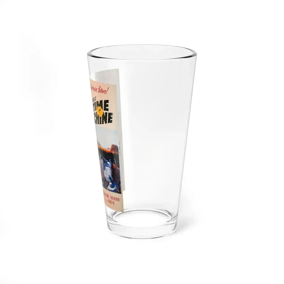 THE TIME MACHINE (2) 1960 Movie Poster - Pint Glass 16oz - Go Mug Yourself