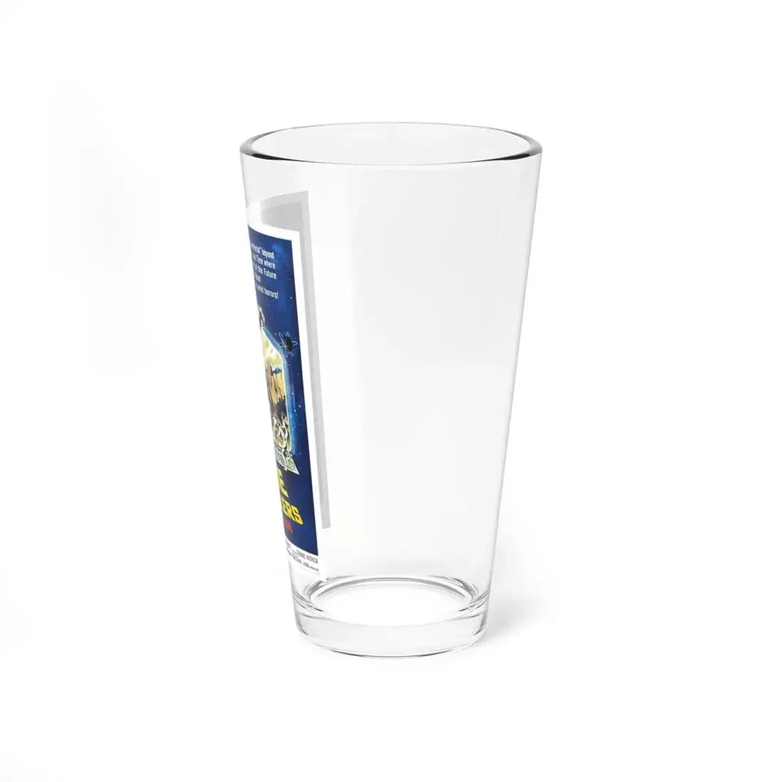 THE TIME TRAVELERS 1964 Movie Poster - Pint Glass 16oz - Go Mug Yourself