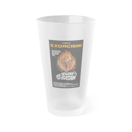 THE TOUCH OF SATAN 1971 Movie Poster - Frosted Pint Glass 16oz 16oz Frosted - Go Mug Yourself