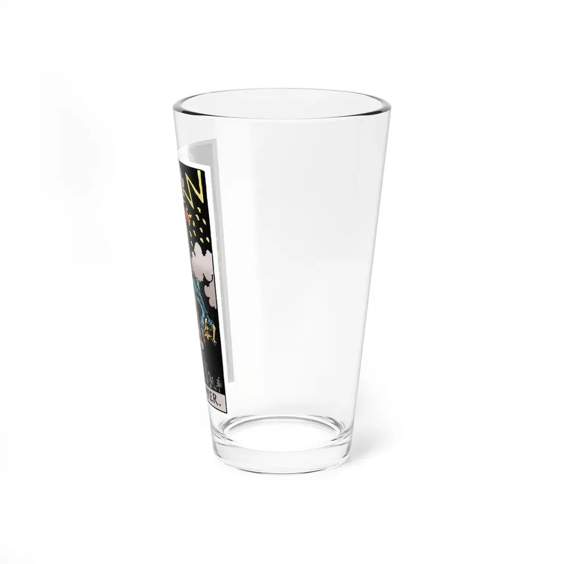 The Tower (Tarot Card) Pint Glass 16oz - Go Mug Yourself