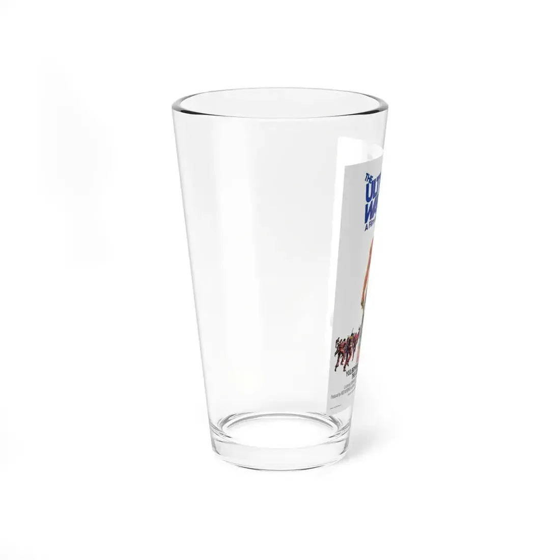 THE ULTIMATE WARRIOR 1975 Movie Poster - Pint Glass 16oz - Go Mug Yourself