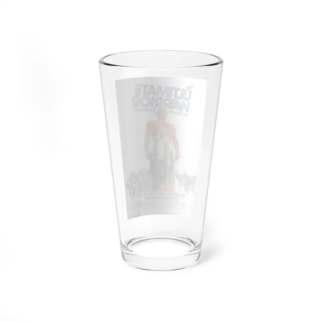 THE ULTIMATE WARRIOR 1975 Movie Poster - Pint Glass 16oz - Go Mug Yourself