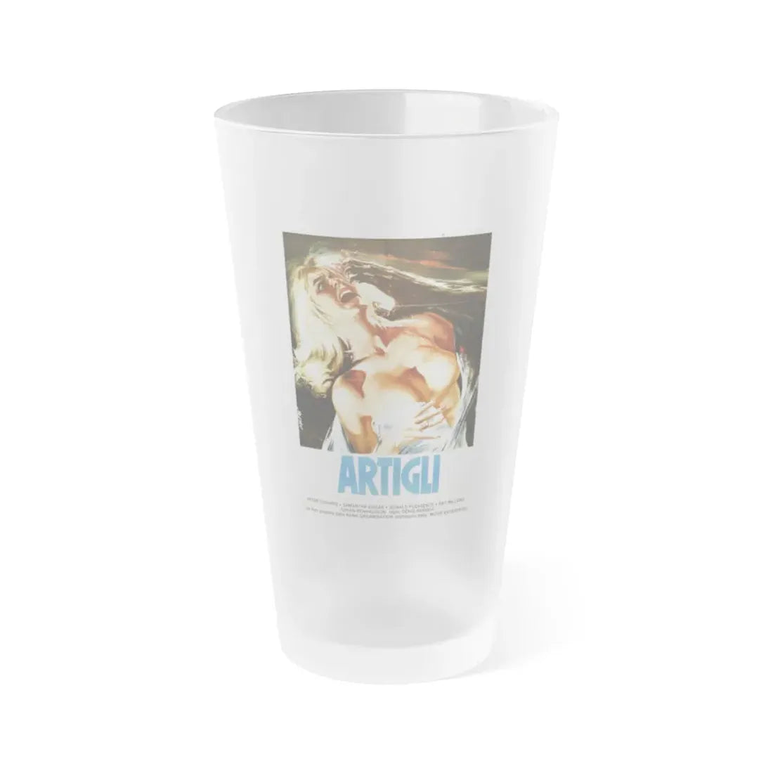 THE UNCANNY 1977 Movie Poster - Frosted Pint Glass 16oz 16oz Frosted - Go Mug Yourself