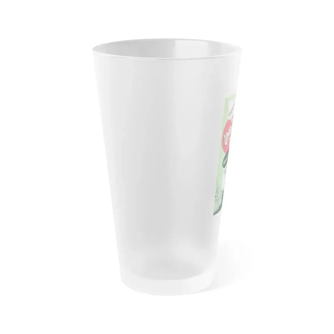 THE UNDERWATER CITY (2) 1962 Movie Poster - Frosted Pint Glass 16oz - Go Mug Yourself