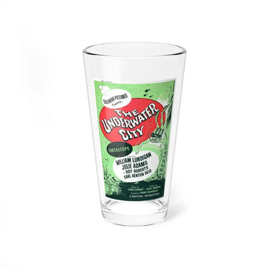 THE UNDERWATER CITY (2) 1962 Movie Poster - Pint Glass 16oz 16oz - Go Mug Yourself