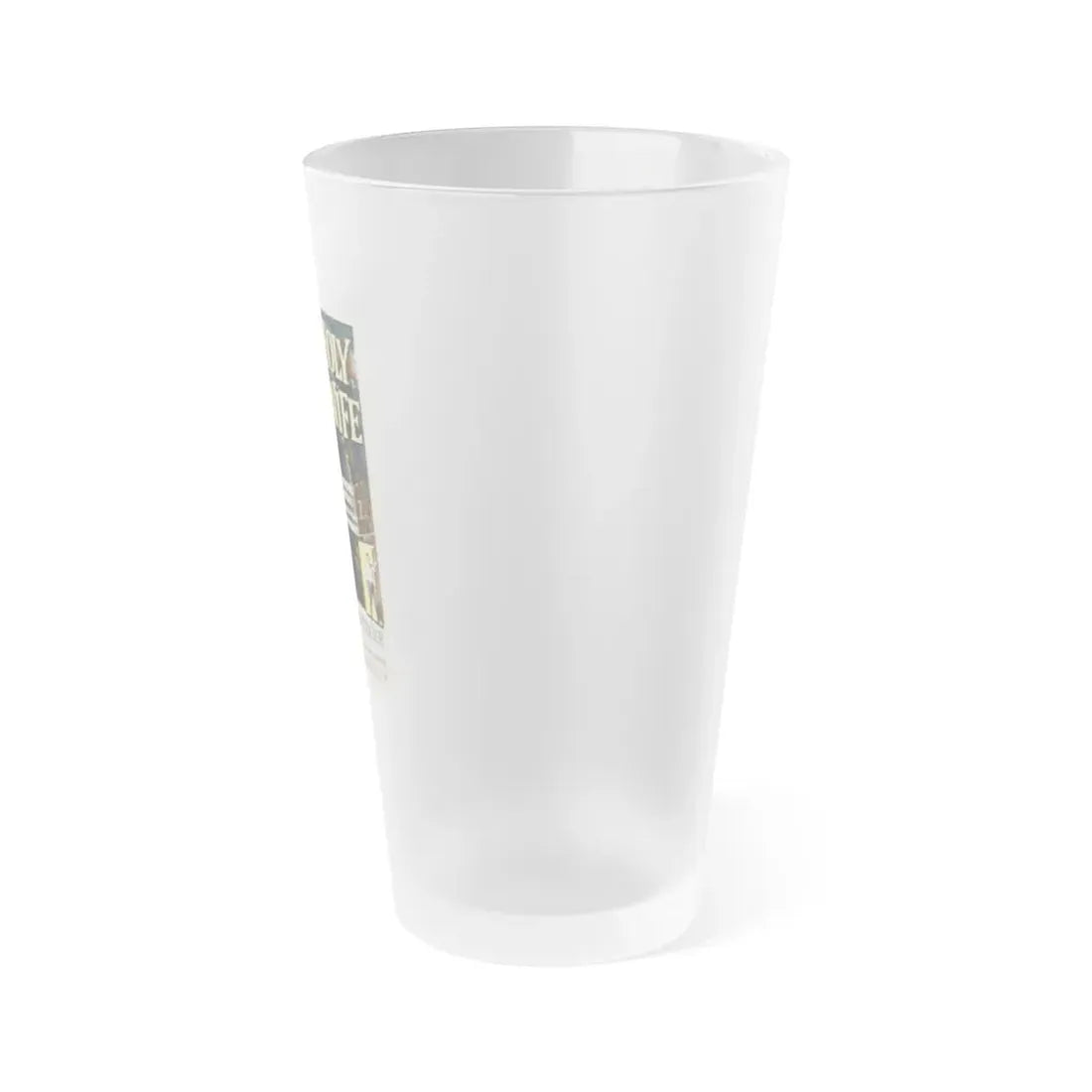 THE UNHOLY WIFE 1957 Movie Poster - Frosted Pint Glass 16oz - Go Mug Yourself