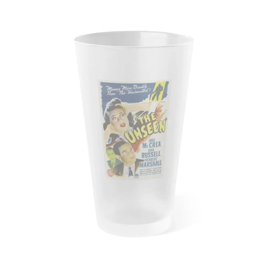 THE UNSEEN 1945 Movie Poster - Frosted Pint Glass 16oz 16oz Frosted - Go Mug Yourself