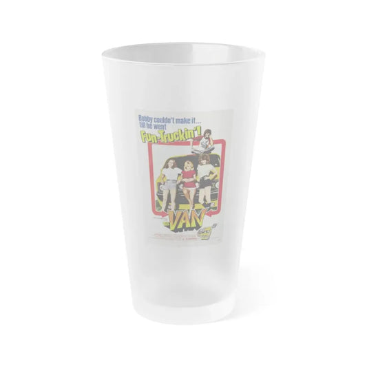 THE VAN 1977 Movie Poster - Frosted Pint Glass 16oz 16oz Frosted - Go Mug Yourself