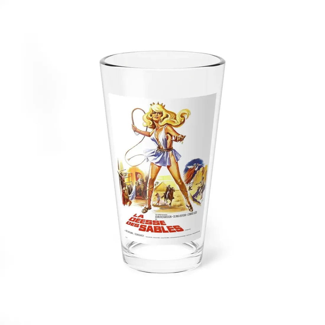 THE VENGEANCE OF SHE (2) 1968 Movie Poster - Pint Glass 16oz 16oz - Go Mug Yourself