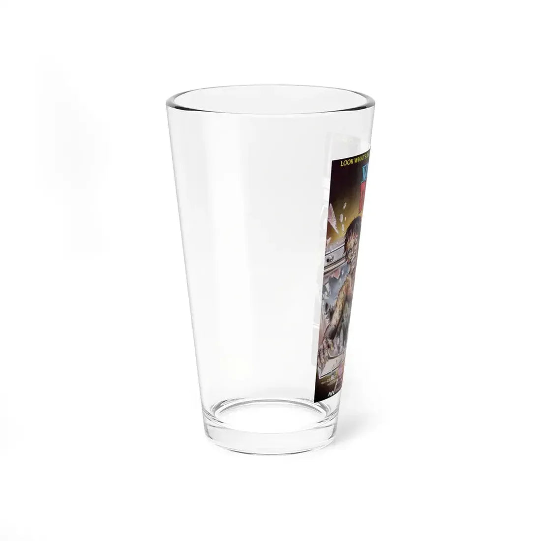 THE VIDEO DEAD (2) 1987 Movie Poster - Pint Glass 16oz - Go Mug Yourself
