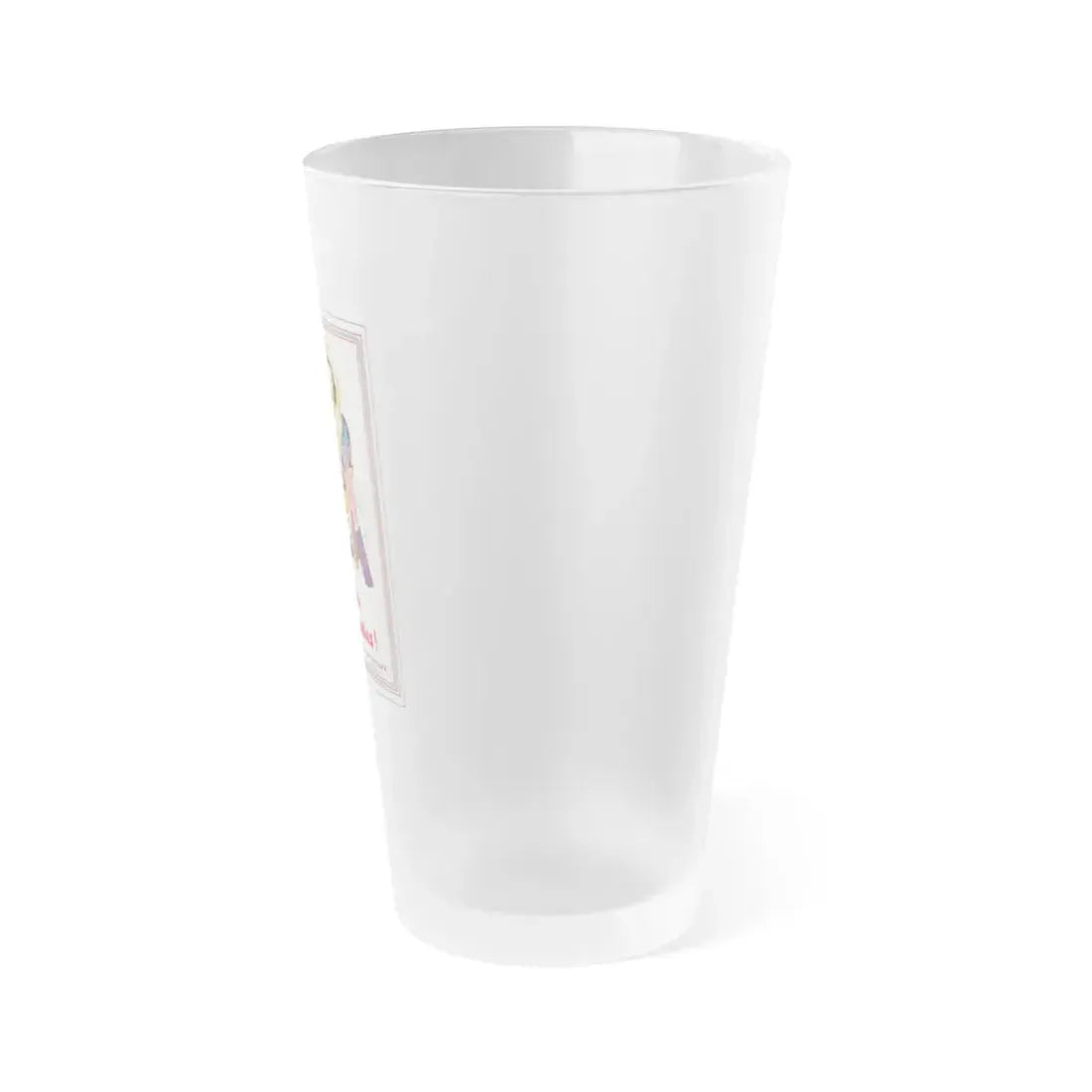 THE VIRGO THE TAURUS AND THE CAPRICORN 1977 Movie Poster - Frosted Pint Glass 16oz - Go Mug Yourself