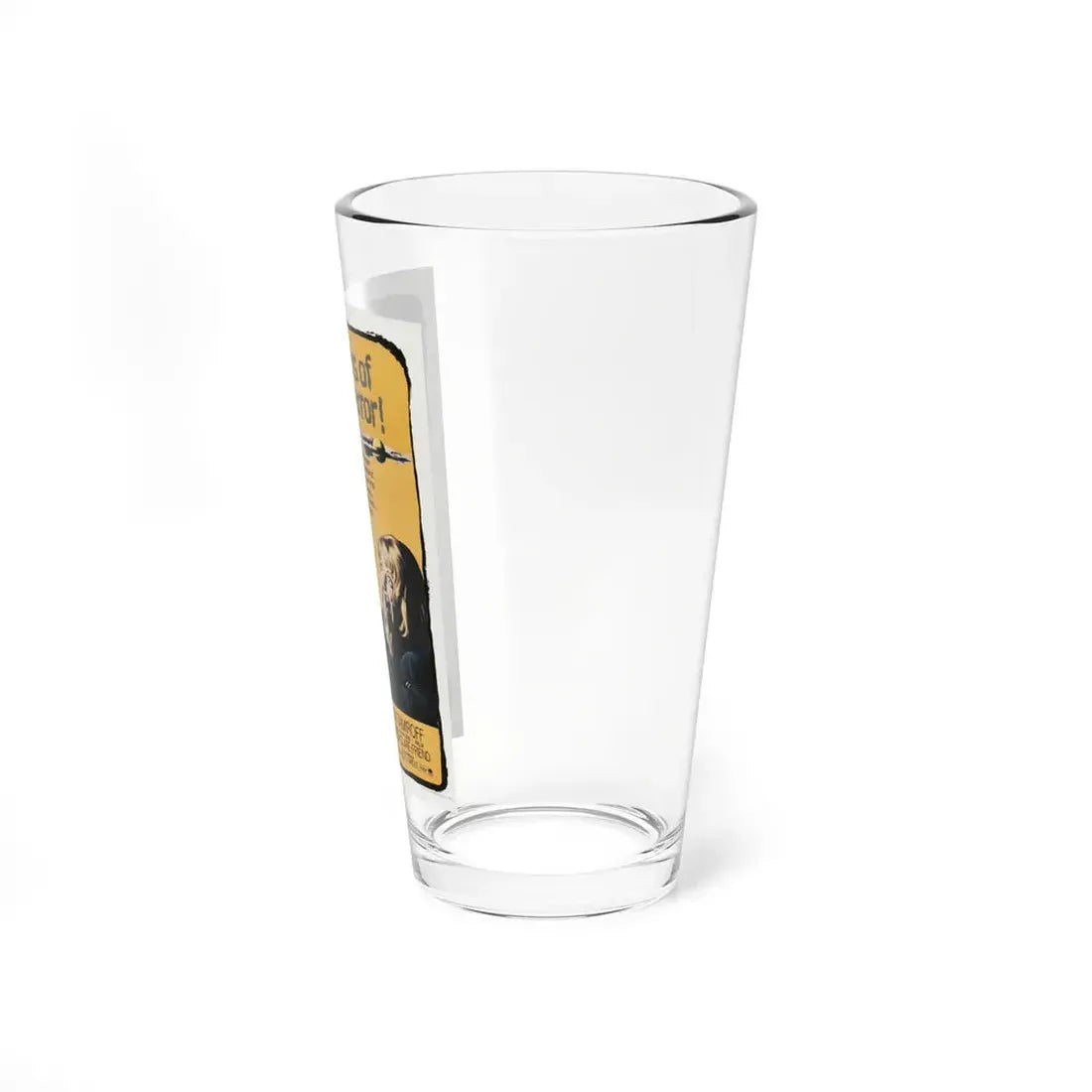 THE VULTURE 1966 Movie Poster - Pint Glass 16oz - Go Mug Yourself