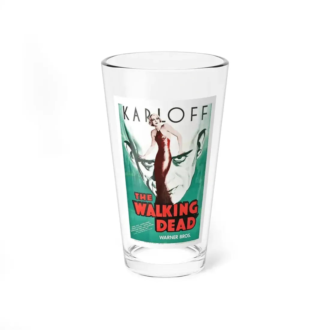 THE WALKING DEAD 1936 Movie Poster - Pint Glass 16oz 16oz - Go Mug Yourself