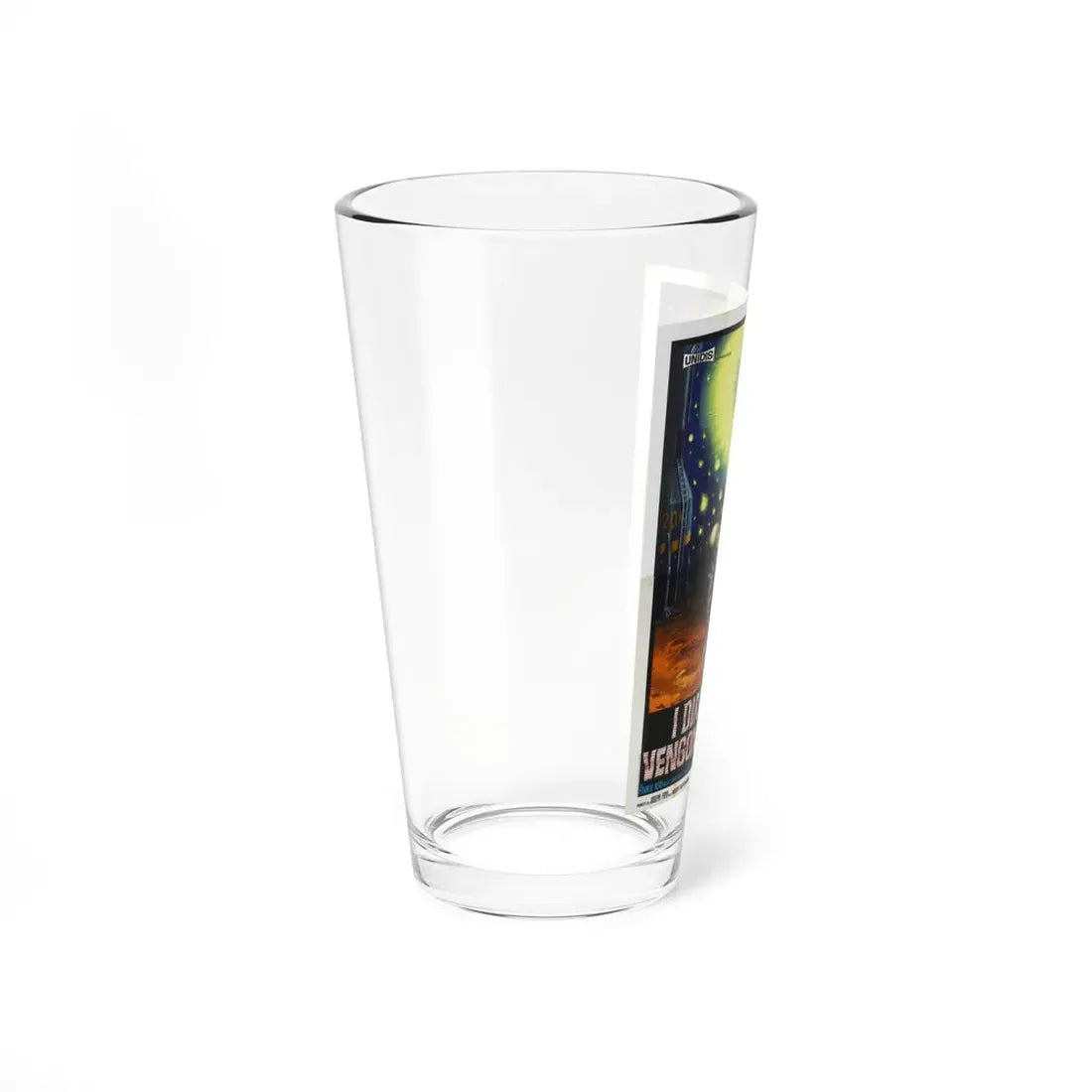 THE WAR OF THE PLANETS 1966 Movie Poster - Pint Glass 16oz - Go Mug Yourself