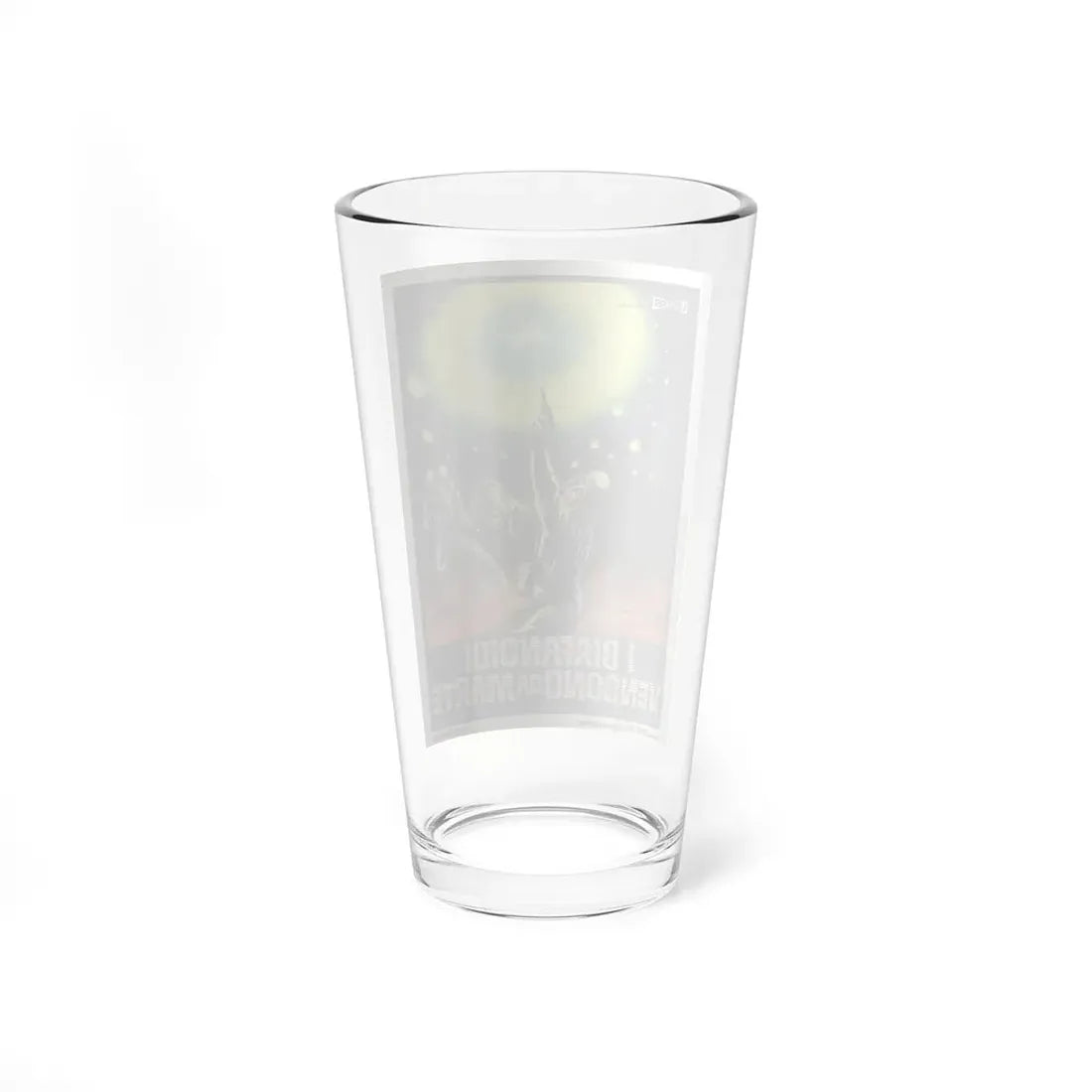 THE WAR OF THE PLANETS 1966 Movie Poster - Pint Glass 16oz - Go Mug Yourself