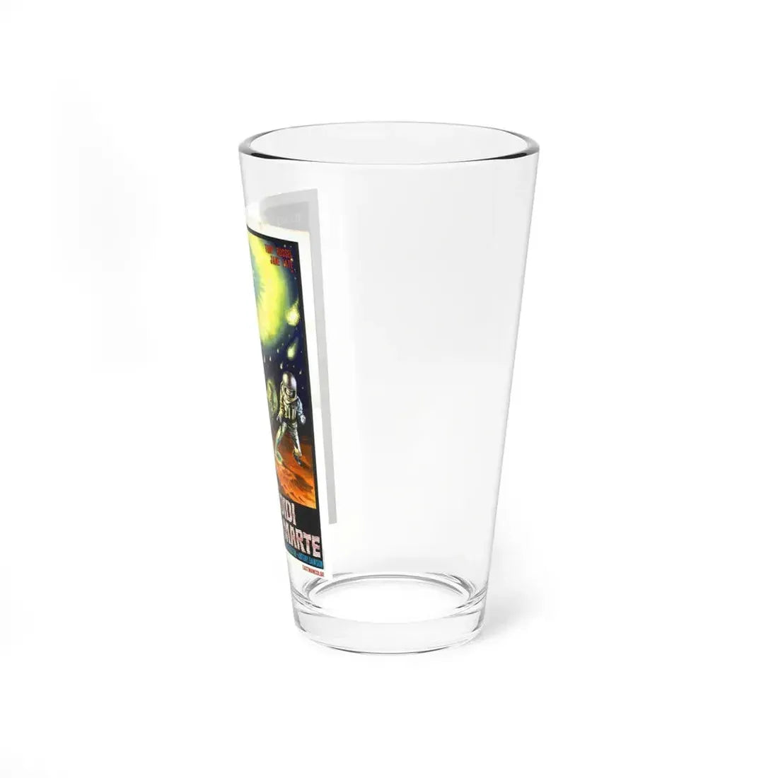 THE WAR OF THE PLANETS 1966 Movie Poster - Pint Glass 16oz - Go Mug Yourself