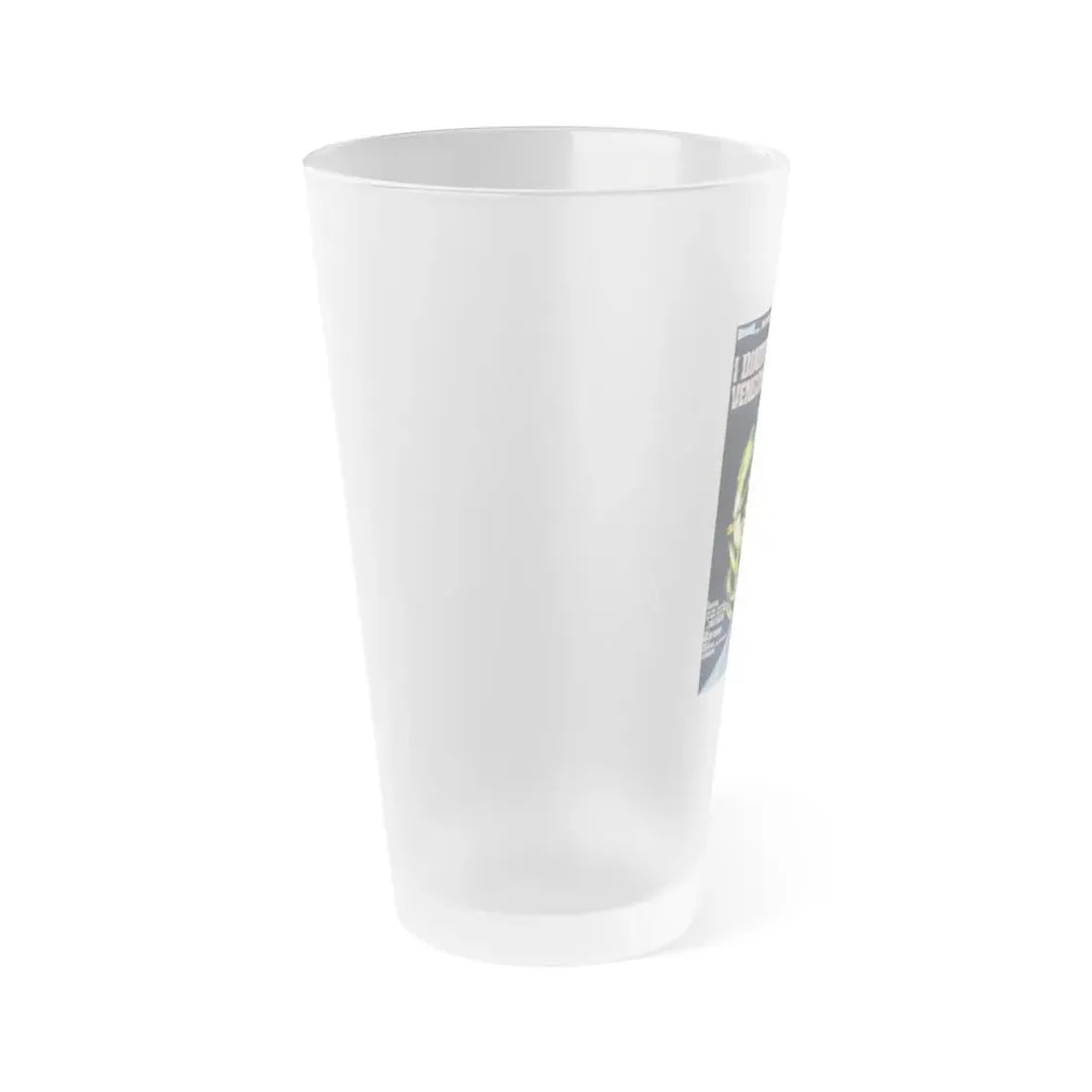 THE WAR OF THE PLANETS (2) 1966 Movie Poster - Frosted Pint Glass 16oz - Go Mug Yourself